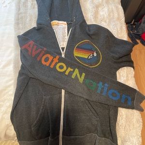 Aviator Nation Vintage Zip Up